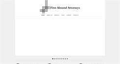 Desktop Screenshot of firstalmond.com